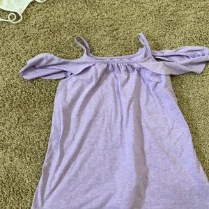 Kids purple tank top